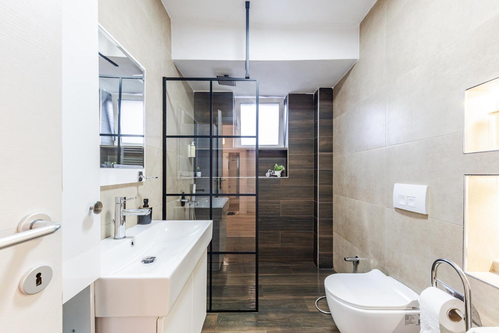 Noir Apartment By Kondo Stays Tirana Exteriör bild